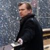 Christopher Nolan sur le tournage de The Dark Knight Rises, à New York le 5 novembre 2011