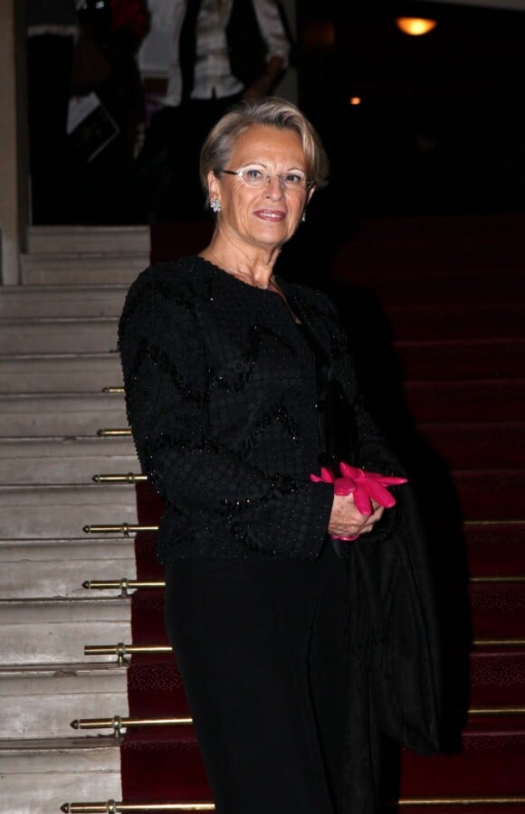 MAM lors du 19e Gala de l'Espoir, au Théâtre du Châtelet. 7 novembre 2011