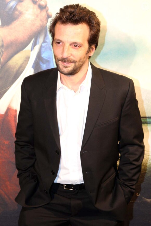 Mathieu Kassovitz à l'avant-première de L'Ordre et la morale, à Paris, le 8 novembre 2011.