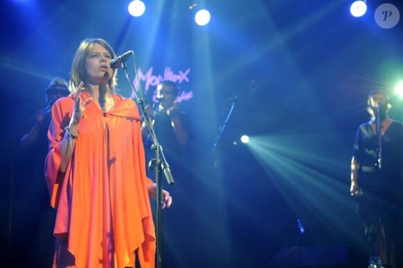 Camille, au festival de Montreux, le 6 juillet 2008.