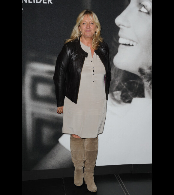Charlotte de Turckheim à l'exposition Romy Schneider à Boulogne-Billancourt, le 8 novembre 2011.