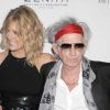 Keith Richards et Patti Hansen au 3e gala annuel du Norman Mailer Center, à New York, le 8 novembre 2011.