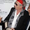 Keith Richards au 3e gala annuel du Norman Mailer Center, à New York, le 8 novembre 2011.