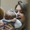 Jessica Alba et sa petite dernière, Haven, 3 mois. Vendredi 11 novembre 2011