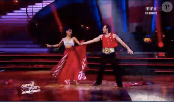 Philippe Candeloro et Candice dans Danse avec les Stars 2, samedi 12 novembre 2011, sur TF1