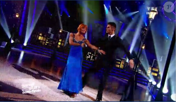 Baptiste Giabiconi et Fauve dans Danse avec les stars 2, samedi 12 novembre 2011, sur TF1