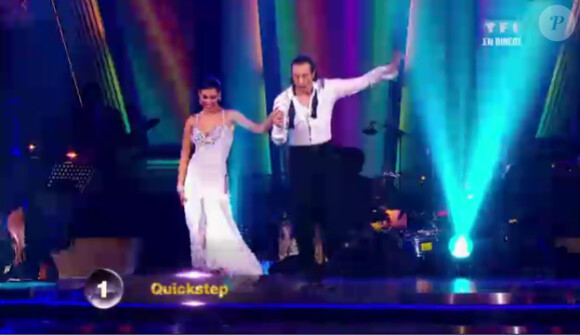 Philippe Candeloro et Candice dans Danse avec les stars 2, samedi 12 novembre 2011, sur TF1