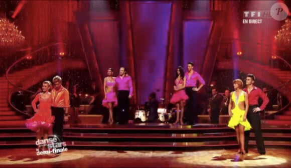 Les quatre couples dans Danse avec les Stars 2, samedi 12 novembre 2011, sur TF1