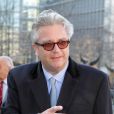 Le prince Laurent de Belgique, toujours vindicatif, et sa femme la princesse Claire arrivent pour la cérémonie du Te Deum en la cathédrale des Saints Michel-et-Gudule de Bruxelles, dans le cadre de la Fête du Roi, mardi 15 novembre 2011.