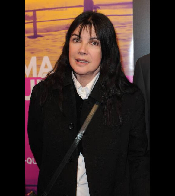 Carole Laure lors de la quatorzième édition du "Cinéma du Québec", à Paris, en novembre 2010
