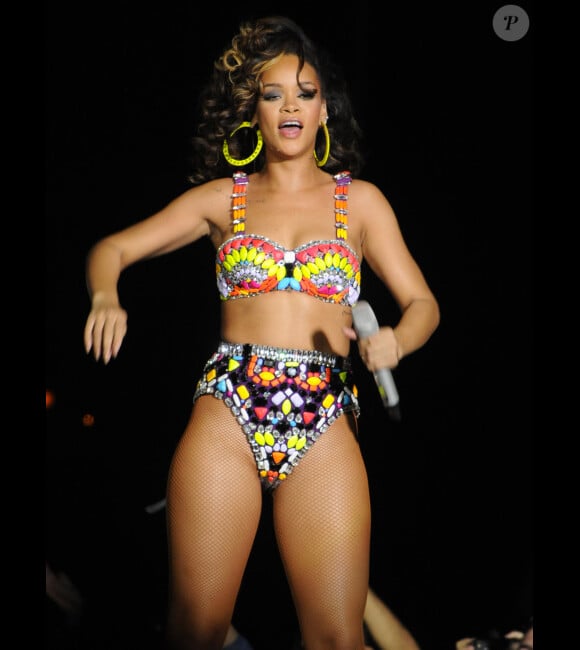 Rihanna à Londres en octobre 2011.