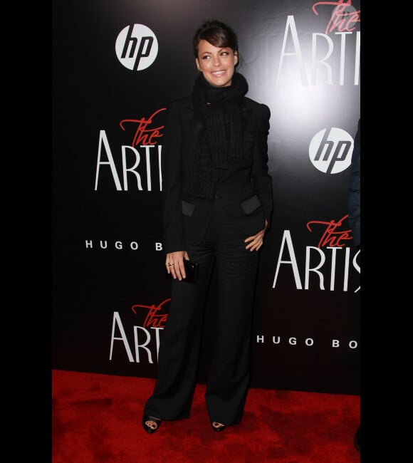 Bérénice Béjo présente The Artist à New York, le 17 novembre 2011.