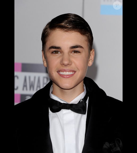 Justin Bieber le 20 novembre 2011 aux American Music Awards à Los Angeles