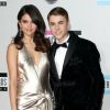 Justin Bieber et sa compagne Selena Gomez le 20 novembre 2011 à Los Angeles pour les American Music Awards