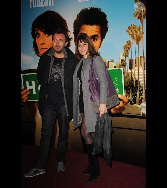Fred Cavayé et Shirley Bousquet lors de l'avant-première du film Hollywoo à Paris le 21 novembre 2011