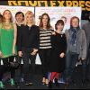 Julie Depardieu, Frédérique Bel, Emmanuel Mouret, Judith Godrèche,  Elodie Navarre, Ariane Ascaride, LAurent Stocker et Stanislas Merhar  lors de l'avant-première du film L'Art d'aimer à Paris le 21 novembre  2011