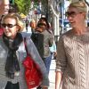 Katherine Heigl et ses parents Nancy et Paul font du shopping à Los Angeles, le 21 novembre 2011