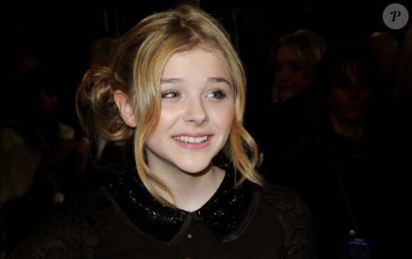 Chloe Moretz à l'avant-première de Hugo Cabret, le 28 novembre 2011 à Londres.
