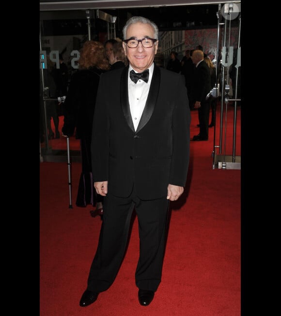 Martin Scorsese à l'avant-première de Hugo Cabret, le 28 novembre 2011 à Londres.