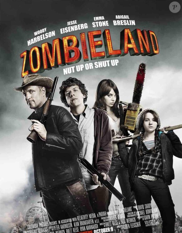 Jesse Eisenberg dans Bienvenue à Zombieland.
