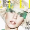 Lady Gaga, superbe sous l'objectif du photographe Matt Irwin pour la Une du magazine Elle UK.