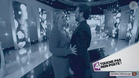 Valérie Damidot et Cyril Hanouna dans la bande-annonce de Touche pas à mon poste, jeudi 1er décembre 2011