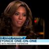 Beyoncé répond aux questions de la journaliste d'ABC, le vendredi 2 décembre 2011 dans l'émission 20/20.