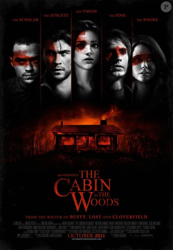Une affiche de The Cabin in the Woods.