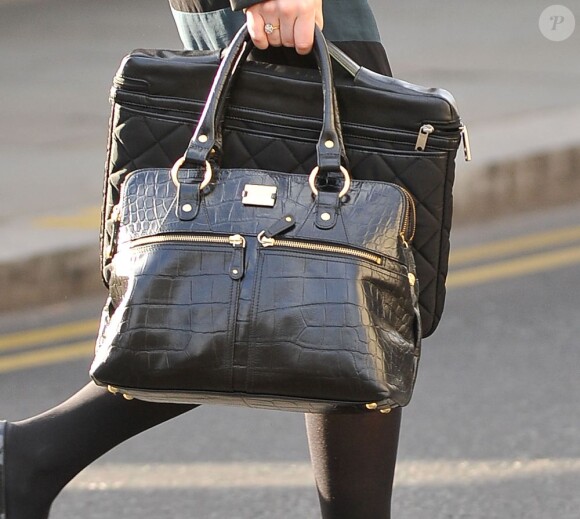 Voici le sac Pippa (à l'origine Bristol) dans son modèle noir croco, imaginée par Modalu en hommage à la socialite anglaise. 