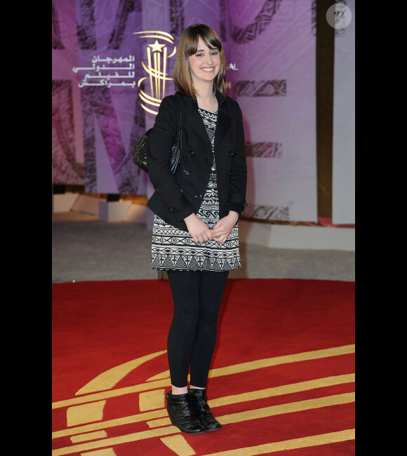 Joslyn Jensen lors du festival international du film de Marrakech - décembre 2011