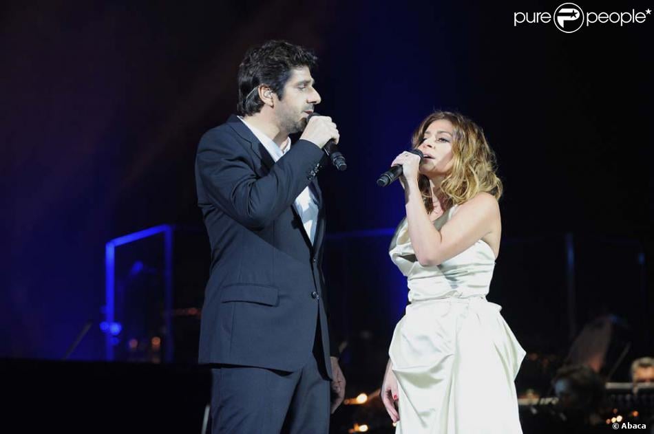 Patrick Fiori Et Julie Zenatti Pour Le Retour De Notre Dame De