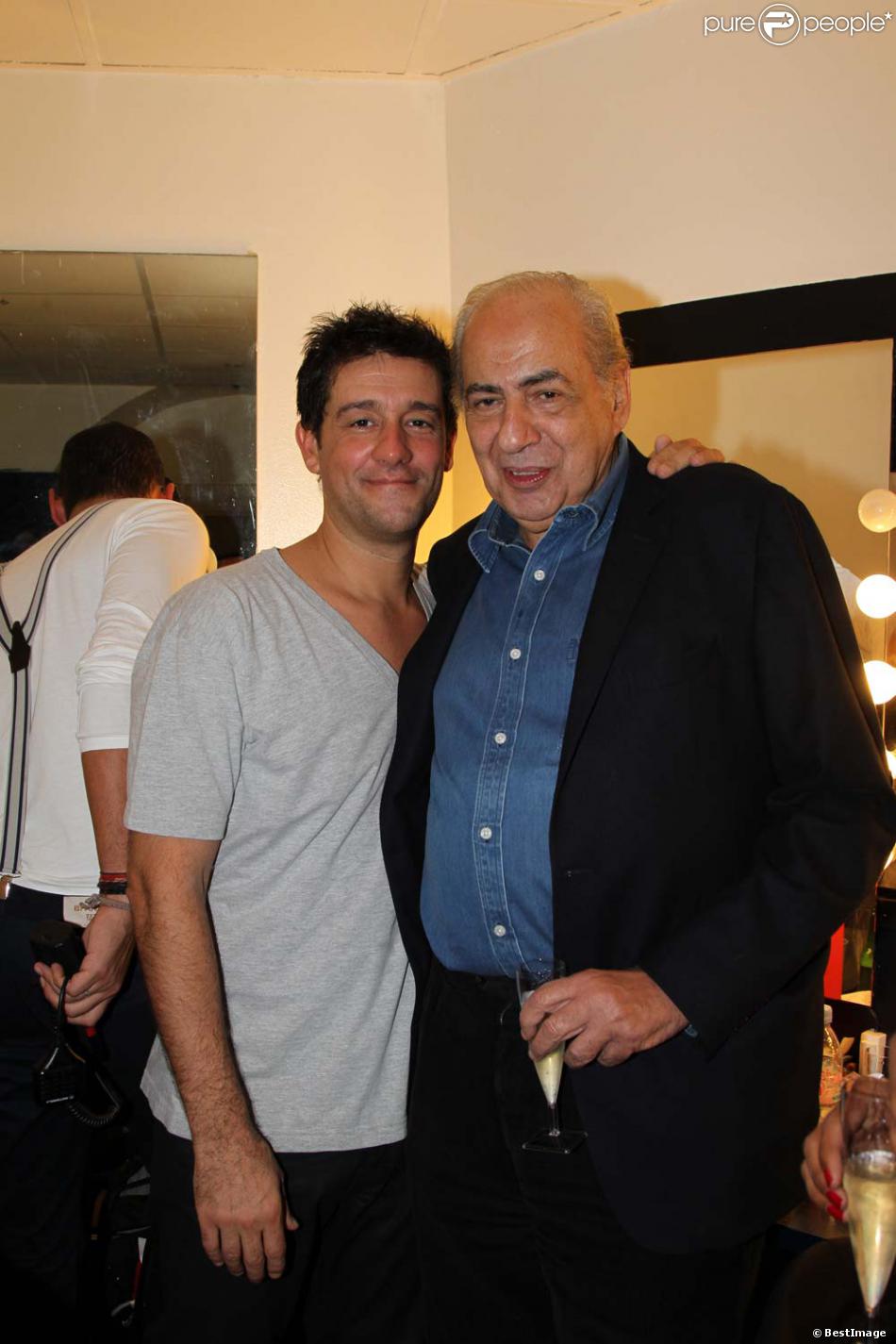 Titoff Et Pierre Benichou Dans Les Loges Du Bataclan A Paris Le 3 Decembre 2011 Purepeople