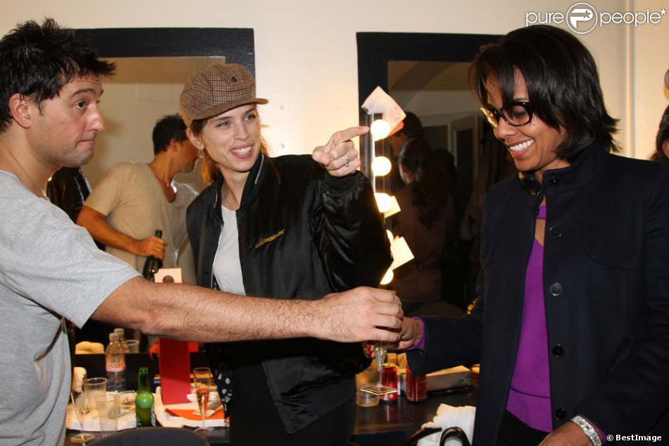 Maiwenn Et Audrey Pulvar Dans Les Loges Avec Titoff Au Bataclan A Paris Le 3 Decembre 2011 Purepeople