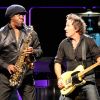 Clarence Clemons en concert avec Bruce Springsteen en octobre 2007 à Hartford, USA. Le saxophoniste est décédé le 18 juin 2011.