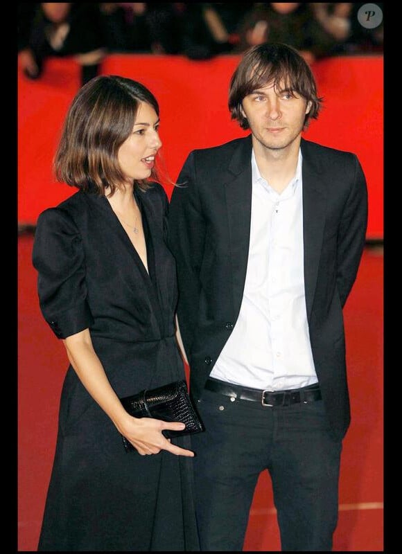 Sofia Coppola et Thomas Mars à Rome en octobre 2007