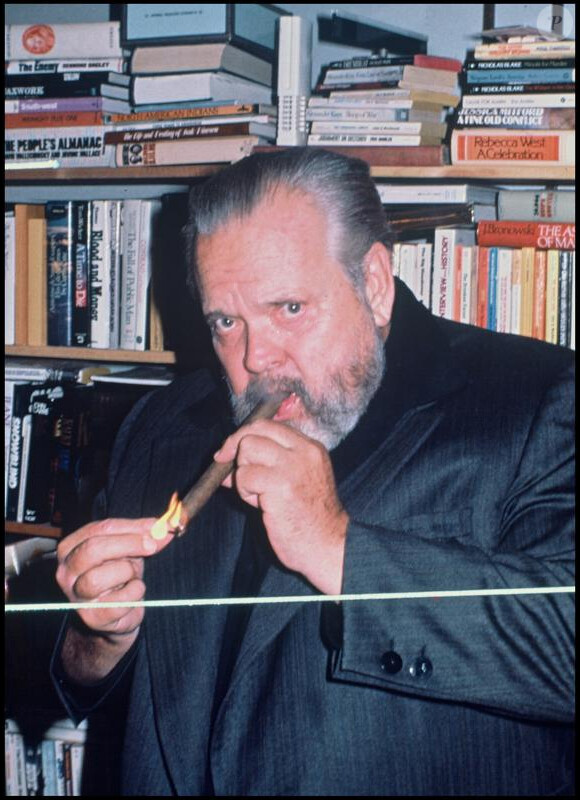 Orson Welles à Paris, 1981 (Archives).