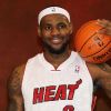 Le basketteur de 27 ans, LeBron James, star de l'équipe des Miami Heat.