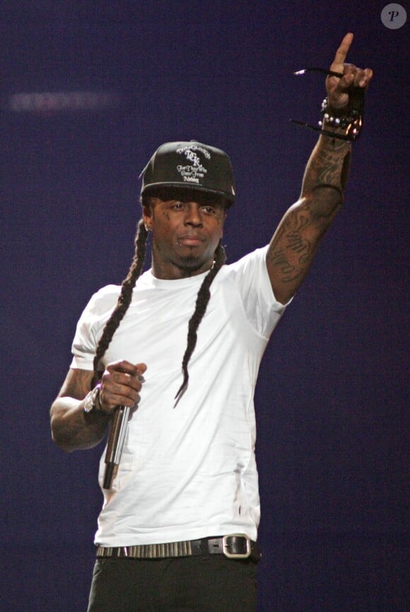Le rappeur Lil Wayne sur scène à Sunrise (Floride), le 5 avril 2011.