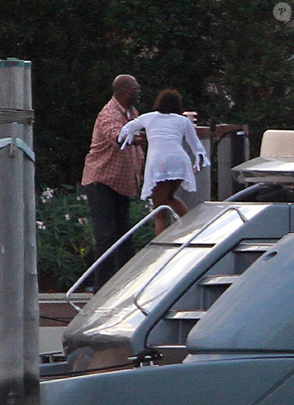 Naomi Campbell à Miami, le 24 décembre 2011.