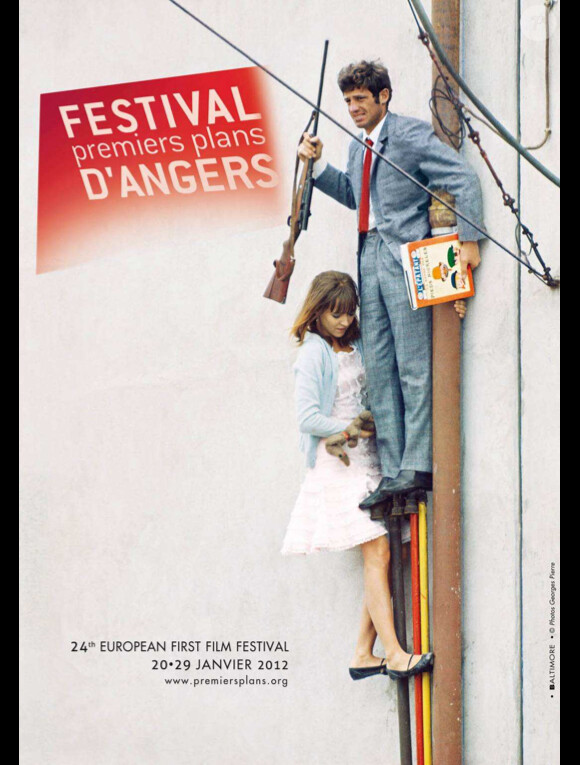 L'affiche du 24ème festival Premiers plans d'Angers.