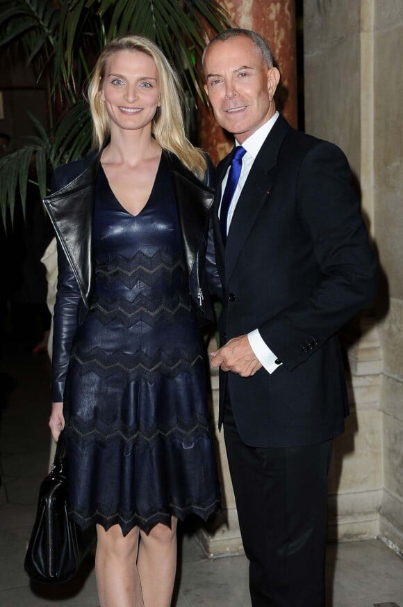 Sarah Marshall et Jean-Claude Jitrois à Paris, le 7 novembre 2011.
