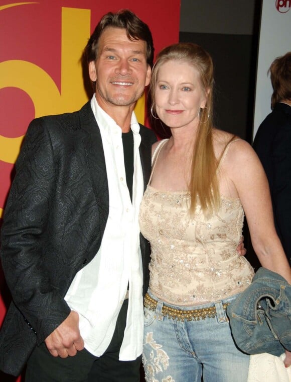 Patrick Swayze et sa femme Lisa Niemi en 2007