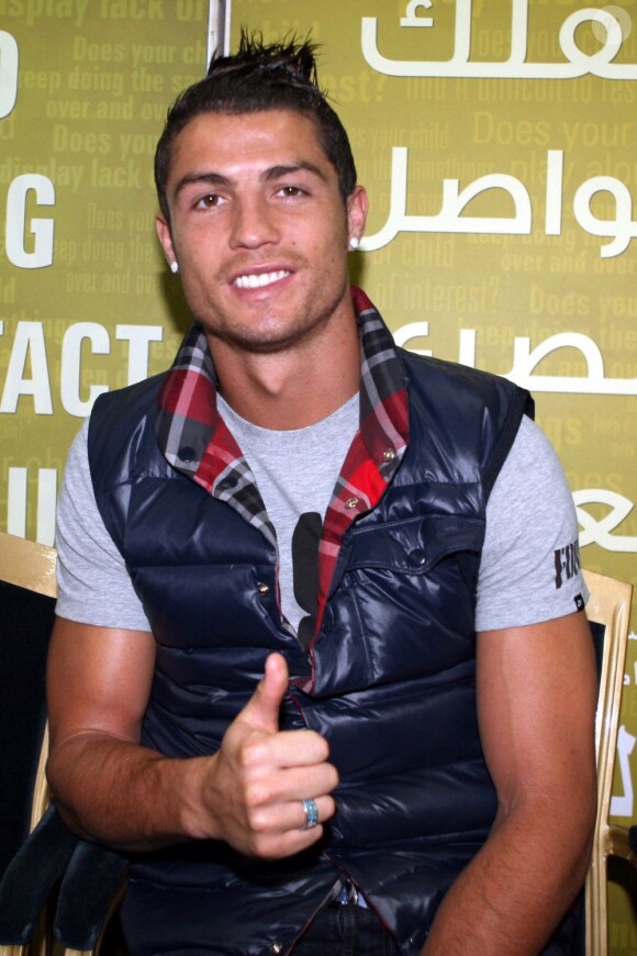 Cristiano Ronaldo à Dubaï en décembre 2011