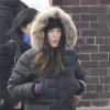 Liv Tyler frigorifiée dans le froid new yorkais le 6 janvier 2012 sur l'île de Manhattan