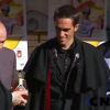 Alberto Contador reçoit le prix "Son poids en miel" le 7 janvier 2012 à Peñalver