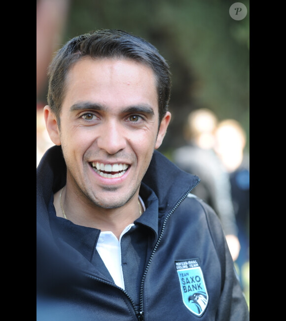 Alberto Contador le 6 décembre 2011 à Jérusalem
