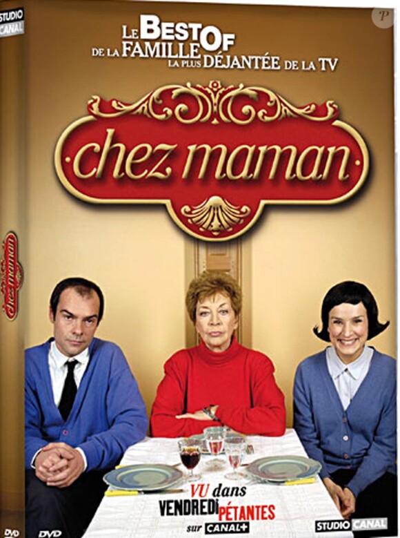 Françoise Christophe avec ses deux enfants déjantés dans Chez Maman
