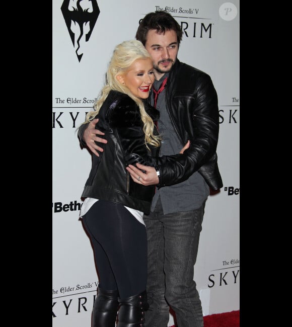 Christina Aguilera et Matt Rutler à Los Angeles en novembre 2011