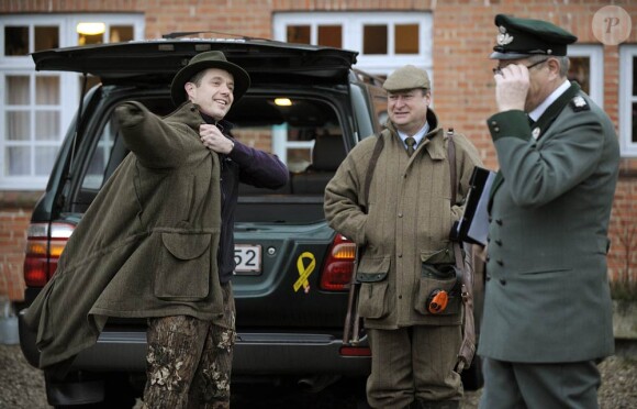 Le prince Frederik de Danemark organisait le 9 janvier 2012 pour quelques privilégiés une chasse royale en forêt de Valby.