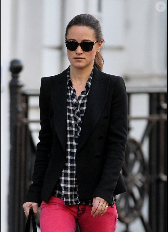 Pippa Middleton à Londres, le 11 janvier 2012.
